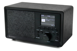 Soundmaster DAB350 SW radio met DAB+, FM, USB MP3 en alarm