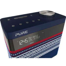 Pure Pop Maxi Marius stereo DAB+ en FM radio met Bluetooth, blauw