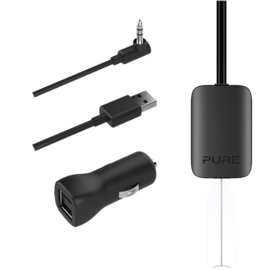 Pure Highway 400 V2 DAB+ en Bluetooth adapter voor in de auto