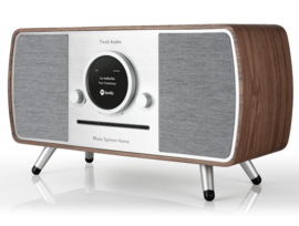 Tivoli Audio ART Music System Home alles-in-één hifi-systeem met internet, DAB+, FM, Spotify en Bluetooth, walnoot