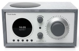 Tivoli Audio Model One+ DAB+ radio met FM en Bluetooth, grijs