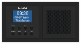 Technisat DigitRadio UP 1 DAB+, FM en Bluetooth inbouwradio, zwart