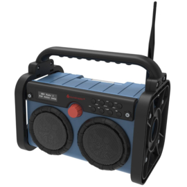 Soundmaster DAB85BL stereo bouwradio met DAB+, FM en Bluetooth met werklamp