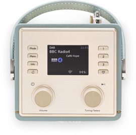 Roberts Revival Mini 2 draagbare DAB+ FM radio met Bluetooth ontvangst, Midnight Blue