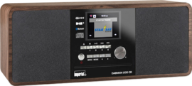 Imperial DABMAN i200 CD stereo hybride internetradio met CD, USB, Bluetooth en DAB+ digital radio, walnoot