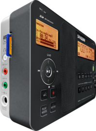 Sangean PR-D8 FM en AM radio met MP3 speler en opname, OPEN DOOS