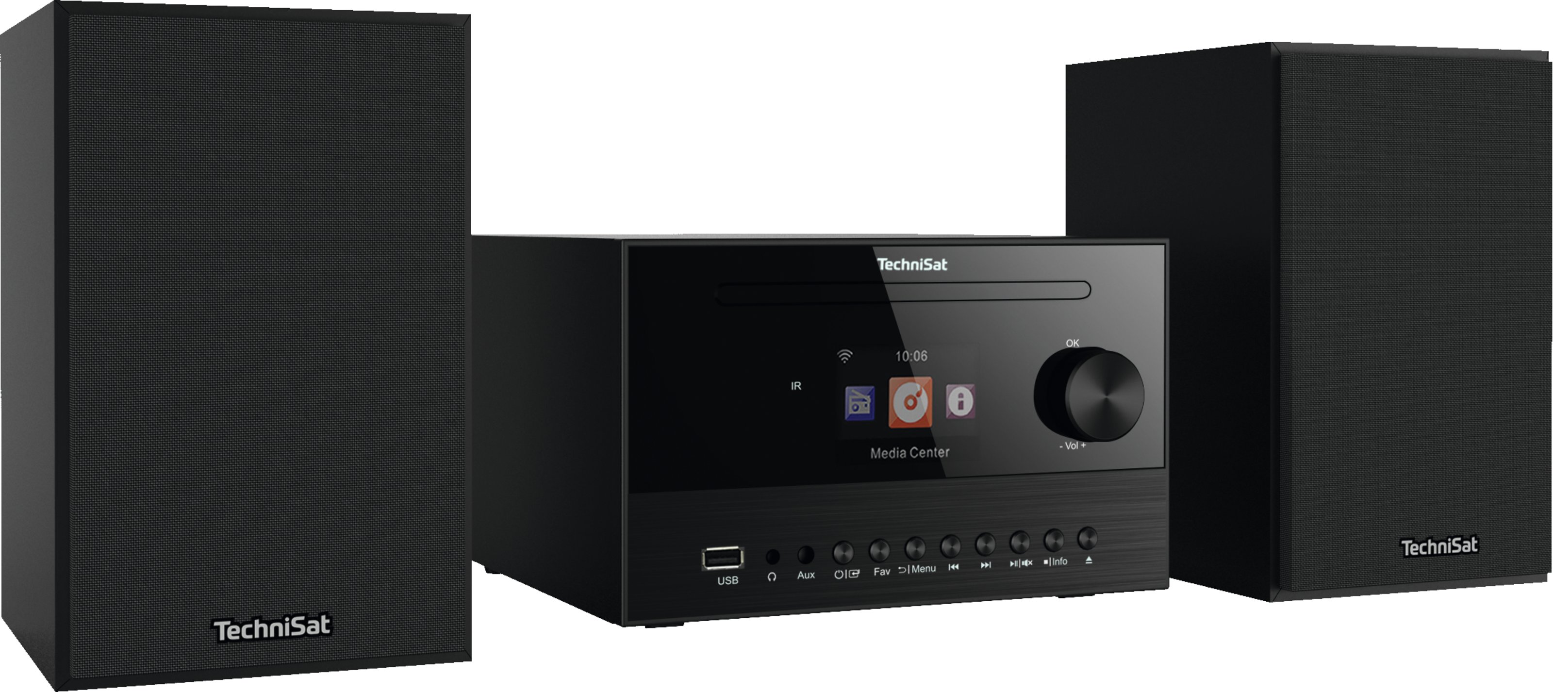 TechniSat Classic 800 IR stereo set met internetradio, DAB+, FM, CD, USB en Bluetooth