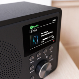Majority Audio Touro radio met internet, DAB+, FM,  USB, Spotify en Bluetooth