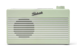Roberts Rambler Mini retro DAB+ radio met FM en Bluetooth met oplaadbare accu, Leaf Green