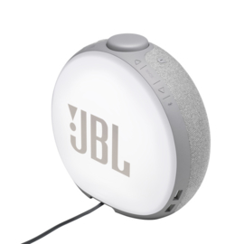 JBL Horizon 2 stereo DAB+ en FM wekker radio met Bluetooth en nachtlamp, grijs