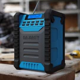 Majority Audio Landbeach draagbare werk radio met DAB+, FM en Bluetooth