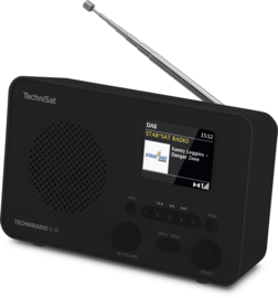 TechniSat TECHNIRADIO 6 IR digitale portable radio met DAB+, FM en internet, zwart