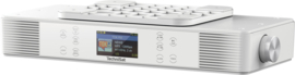 TechniSat KitchenRadio IR stereo keuken (onderbouw) radio met FM en internetradio, Podcasts en Bluetooth, wit