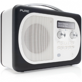 Pure Evoke D4 Mio portable DAB+ en FM radio met Bluetooth, Charcoal