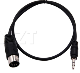 Audiokabel 5-pin DIN naar stereo MINI-JACK - B&O AUX kabel - 150 cm