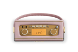 Roberts Uno BT retro DAB+ radio met FM en Bluetooth, dusky pink