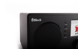 Block CR-20 Stereo High End radio met DAB+, internet en Spotify, hoogglans zwart