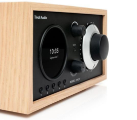 Tivoli Audio Model One+ DAB+ radio met FM en Bluetooth, eik