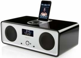 Vita Audio R2i DAB DAB+ FM iPod iPhone muzieksysteem in zwart