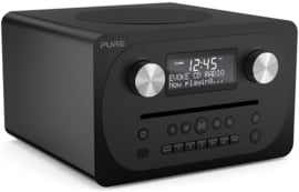 Pure Evoke C-D4 digitale DAB+ radio met CD en Bluetooth, Siena Black