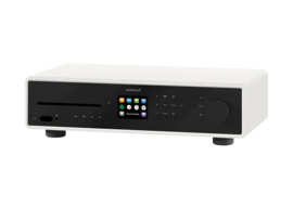 Sonoro MAESTRO hifi tuner versterker met DAB+, internetradio en CD-speler, wit - zwart