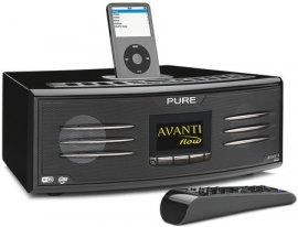 Pure Avanti Flow HiFi Stereo Set (DAB+, FM, WIFI en iPod docking)