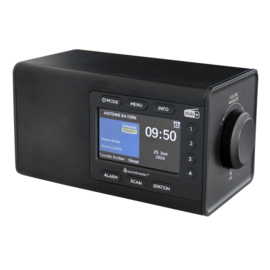 Soundmaster Elite Line DAB900 SW DAB+ en FM radio met Bluetooth, zwart