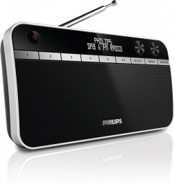 Philips draagbare DAB+ radio AE5250/12 met FM