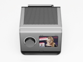 Revo PiXis DAB+ en FM radio met kleurenscherm, in zilver