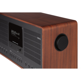 Revo SuperConnect Stereo radio met DAB+, internet, Bluetooth en Spotify, walnut black