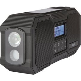 Imperial DABMAN OR 1 stereo draagbare nood radio en lamp met DAB+, FM, Bluetooth en alarm