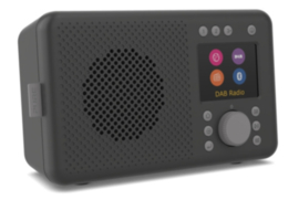 Pure Elan Connect DAB+, FM en WIFI internetradio met Bluetooth, Charcoal, BESCHADIGDE DOOS
