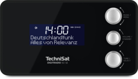 TechniSat DigitRadio 50 SE wekker radio met DAB+ en FM, zwart