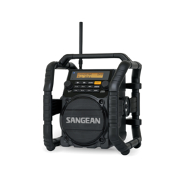 Sangean U5 DBT ultrastevige werk radio met DAB+, FM en Bluetooth ontvangst