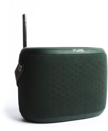 Pure Woodland waterdichte en oplaadbare radio met DAB+ en FM met Bluetooth ontvangst