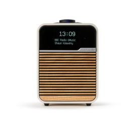 Ruark Audio R1 Mk4 deluxe tafelradio met DAB+, FM en Bluetooth, Light Cream