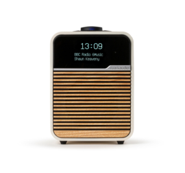 Ruark Audio R1 Mk4 deluxe tafelradio met DAB+, FM en Bluetooth, Light Cream, OPEN DOOS