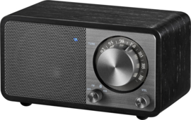 Sangean WR-7 PLUS mini FM radio met Bluetooth ontvangst, Midnight Oak