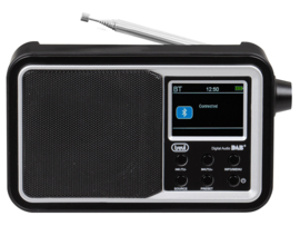 Trevi DAB 7F96 R draagbare radio met DAB+, FM en streaming via Bluetooth