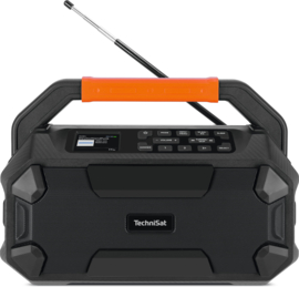 TechniSat DigitRadio 231 OD stereo portable stereo DAB+ en FM bouw radio met standaard 18 Volt accu