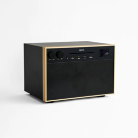 Geneva DeCon M  hi-fi internet, DAB+ en FM radio met Bluetooth en CD speler, zwart - koper