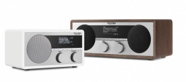 TechniSat DigitRadio 400 houten internetradio met DAB+ en FM, wit