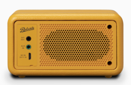 Roberts Revival Petite mini DAB+ en FM radio met Bluetooth ontvangst, geel