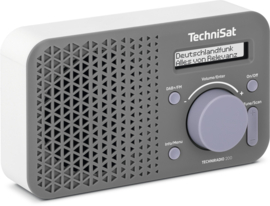 TechniSat TechniRadio 200 super simpele digitale portable radio met DAB+ en FM zonder poespas