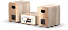 Pure Classic Stereo Mini microsysteem met DAB+ en FM radio met CD en Bluetooth, Wit Eiken