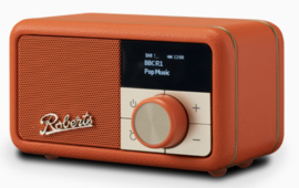 Roberts Revival Petite mini DAB+ en FM radio met Bluetooth ontvangst, oranje, OPEN DOOS