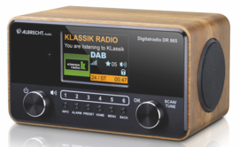 Albrecht DR 865 Senior stereo radio met DAB+ FM, OPEN DOOS