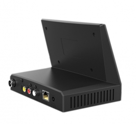 Noxon A110+ hifi settop box met DAB+, FM, internetradio en USB, zwart