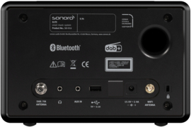 Sonoro Elite X internetradio met DAB+, FM, CD, Spotify en Bluetooth, zwart-zwart