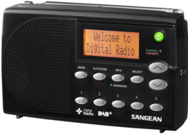 Sangean Traveller 650 (DPR-65) DAB+ en FM radio met presets